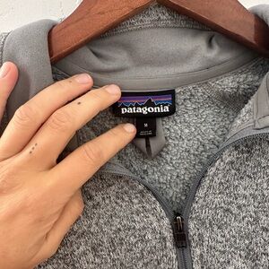 Women's Patagonia Better Sweater in Birch White size Medium